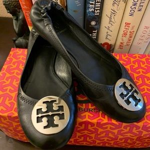 Tory Burch - Black Classic Reva Flats 🖤